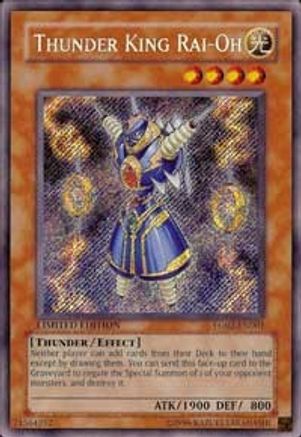 Thunder King Rai-Oh (YG02-EN001) - Yu-Gi-Oh! GX Manga Promotional Cards Limited - Premium Yugioh Single from Konami - Just $23.05! Shop now at Game Crave Tournament Store