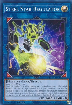Steel Star Regulator (MP22-EN048) - 2022 Tin of the Pharaoh's Gods 1st Edition - Premium Yugioh Single from Konami - Just $0.25! Shop now at Game Crave Tournament Store