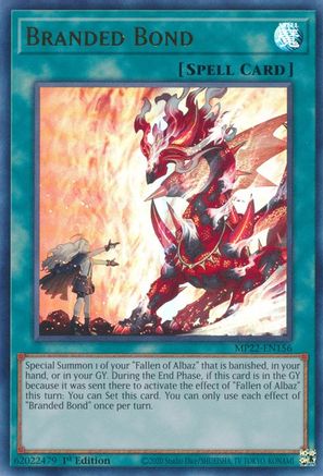 Branded Bond (MP22-EN156) - 2022 Tin of the Pharaoh's Gods 1st Edition - Premium Yugioh Single from Konami - Just $0.25! Shop now at Game Crave Tournament Store