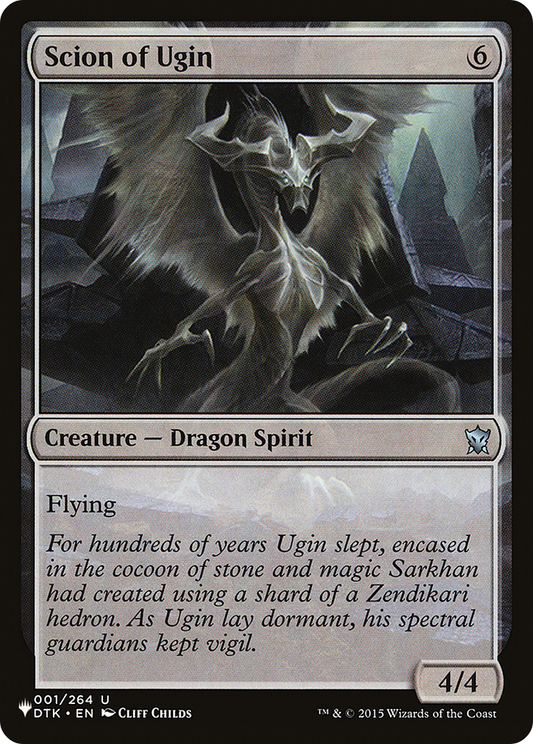 Scion of Ugin (PLIST-653) - The List - Premium MTG Single from Wizards of the Coast - Just $0.08! Shop now at Game Crave Tournament Store