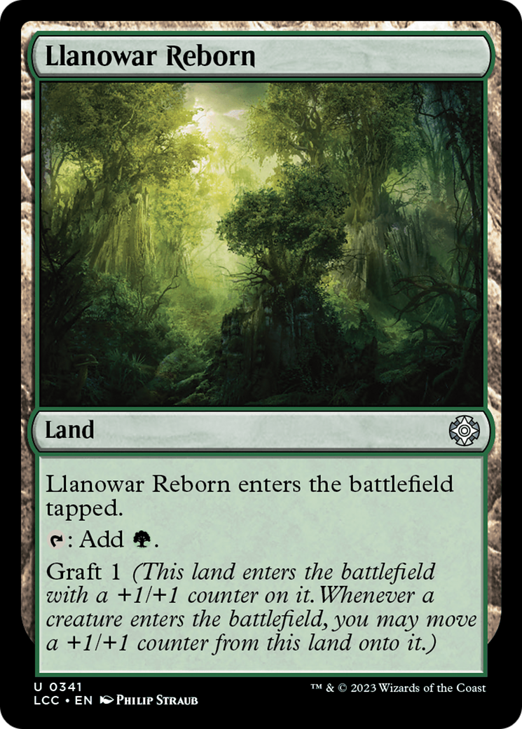 Llanowar Reborn (LCC-341) - The Lost Caverns of Ixalan Commander - Premium MTG Single from Wizards of the Coast - Just $0.08! Shop now at Game Crave Tournament Store