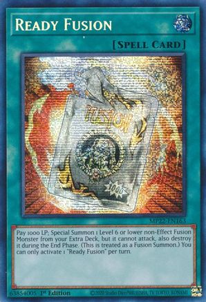 Ready Fusion (MP22-EN163) - 2022 Tin of the Pharaoh's Gods 1st Edition - Premium Yugioh Single from Konami - Just $0.50! Shop now at Game Crave Tournament Store