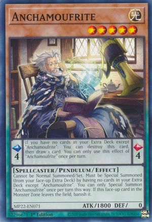 Anchamoufrite (MP22-EN071) - 2022 Tin of the Pharaoh's Gods 1st Edition - Premium Yugioh Single from Konami - Just $0.25! Shop now at Game Crave Tournament Store