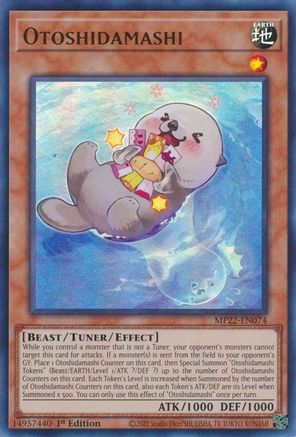 Otoshidamashi (MP22-EN074) - 2022 Tin of the Pharaoh's Gods 1st Edition - Premium Yugioh Single from Konami - Just $0.25! Shop now at Game Crave Tournament Store