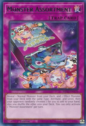 Monster Assortment (MP22-EN170) - 2022 Tin of the Pharaoh's Gods 1st Edition - Premium Yugioh Single from Konami - Just $0.25! Shop now at Game Crave Tournament Store