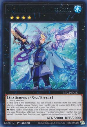 Magikey Spirit - Vepartu (MP22-EN213) - 2022 Tin of the Pharaoh's Gods 1st Edition - Premium Yugioh Single from Konami - Just $0.25! Shop now at Game Crave Tournament Store