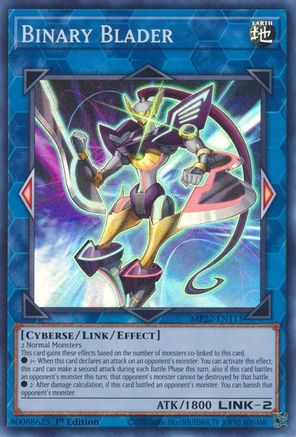 Binary Blader (MP22-EN113) - 2022 Tin of the Pharaoh's Gods 1st Edition - Premium Yugioh Single from Konami - Just $0.25! Shop now at Game Crave Tournament Store