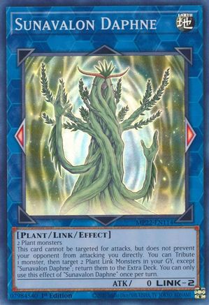 Sunavalon Daphne (MP22-EN114) - 2022 Tin of the Pharaoh's Gods 1st Edition - Premium Yugioh Single from Konami - Just $0.25! Shop now at Game Crave Tournament Store