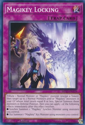 Magikey Locking (MP22-EN229) - 2022 Tin of the Pharaoh's Gods 1st Edition - Premium Yugioh Single from Konami - Just $0.25! Shop now at Game Crave Tournament Store