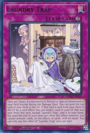Laundry Trap (MP22-EN231) - 2022 Tin of the Pharaoh's Gods 1st Edition - Premium Yugioh Single from Konami - Just $0.25! Shop now at Game Crave Tournament Store