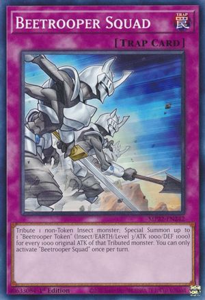 Beetrooper Squad (MP22-EN242) - 2022 Tin of the Pharaoh's Gods 1st Edition - Premium Yugioh Single from Konami - Just $0.25! Shop now at Game Crave Tournament Store