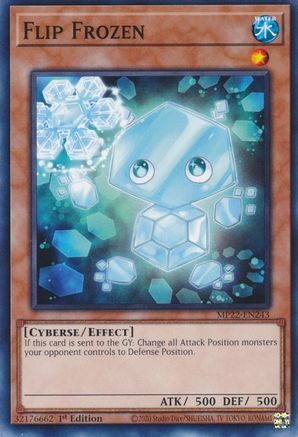 Flip Frozen (MP22-EN243) - 2022 Tin of the Pharaoh's Gods 1st Edition - Premium Yugioh Single from Konami - Just $0.25! Shop now at Game Crave Tournament Store