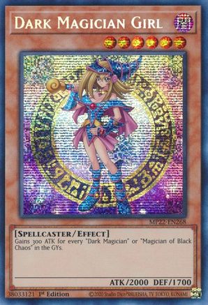 Dark Magician Girl (MP22-EN268) - 2022 Tin of the Pharaoh's Gods 1st Edition - Premium Yugioh Single from Konami - Just $6.66! Shop now at Game Crave Tournament Store