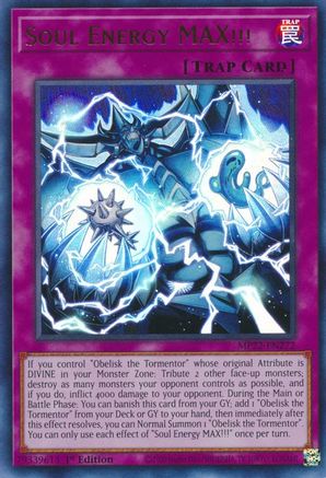 Soul Energy MAX!!! (MP22-EN272) - 2022 Tin of the Pharaoh's Gods 1st Edition - Premium Yugioh Single from Konami - Just $0.26! Shop now at Game Crave Tournament Store