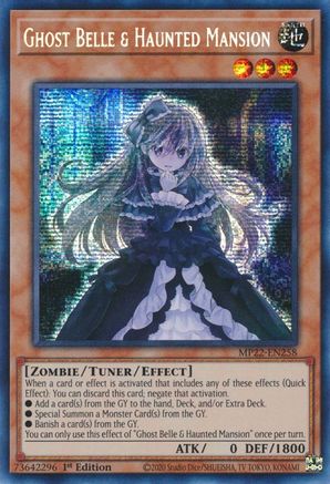 Ghost Belle & Haunted Mansion (MP22-EN258) - 2022 Tin of the Pharaoh's Gods 1st Edition - Premium Yugioh Single from Konami - Just $1.54! Shop now at Game Crave Tournament Store