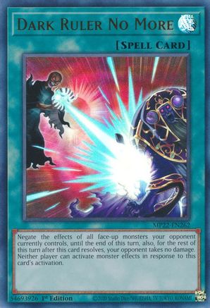 Dark Ruler No More (MP22-EN262) - 2022 Tin of the Pharaoh's Gods 1st Edition - Premium Yugioh Single from Konami - Just $0.37! Shop now at Game Crave Tournament Store