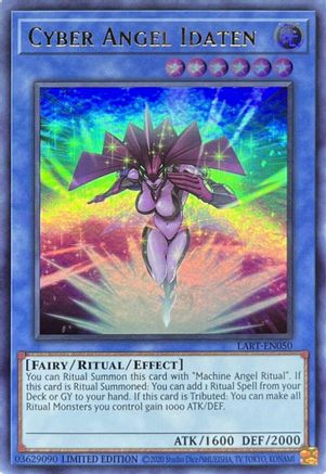 Cyber Angel Idaten (LART-EN050) - The Lost Art Promotion Limited - Premium Yugioh Single from Konami - Just $0.32! Shop now at Game Crave Tournament Store