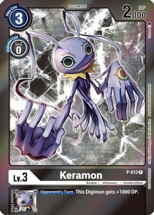 Keramon - P-013 (Event Pack 3) (P-013) - Digimon Promotion Cards Foil - Premium Digimon Single from Bandai - Just $0.52! Shop now at Game Crave Tournament Store