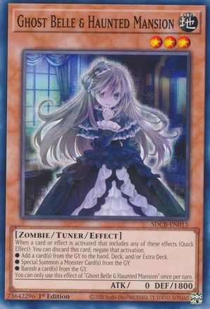 Ghost Belle & Haunted Mansion (SDCB-EN015) - Structure Deck: Legend of the Crystal Beasts 1st Edition - Premium Yugioh Single from Konami - Just $0.31! Shop now at Game Crave Tournament Store