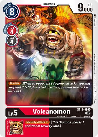 Volcanomon (ST12-09) - Starter Deck 12: Jesmon - Premium Digimon Single from Bandai - Just $0.08! Shop now at Game Crave Tournament Store