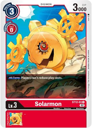 Solarmon - Starter Deck 13: Ragnaloardmon - Premium Digimon Single from Bandai - Just $0! Shop now at Game Crave Tournament Store