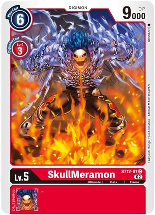 SkullMeramon (ST12-07) - Starter Deck 12: Jesmon - Premium Digimon Single from Bandai - Just $0.08! Shop now at Game Crave Tournament Store