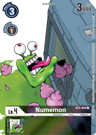 Numemon (25th Special Memorial Pack) (BT2-056) - Release Special Booster Foil - Premium Digimon Single from Bandai - Just $0.21! Shop now at Game Crave Tournament Store