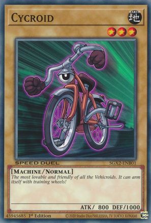 Cycroid (SGX2-ENB01) - Speed Duel GX: Midterm Paradox 1st Edition - Premium Yugioh Single from Konami - Just $0.25! Shop now at Game Crave Tournament Store