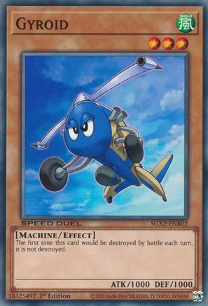 Gyroid (SGX2-ENB02) - Speed Duel GX: Midterm Paradox 1st Edition - Premium Yugioh Single from Konami - Just $0.25! Shop now at Game Crave Tournament Store