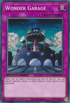 Wonder Garage (SGX2-ENB19) - Speed Duel GX: Midterm Paradox 1st Edition - Premium Yugioh Single from Konami - Just $0.25! Shop now at Game Crave Tournament Store