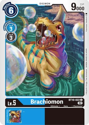 Brachiomon (BT10-022) - Xros Encounter - Premium Digimon Single from Bandai - Just $0.25! Shop now at Game Crave Tournament Store
