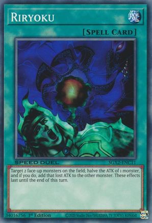 Riryoku (SGX2-ENC11) - Speed Duel GX: Midterm Paradox 1st Edition - Premium Yugioh Single from Konami - Just $0.25! Shop now at Game Crave Tournament Store