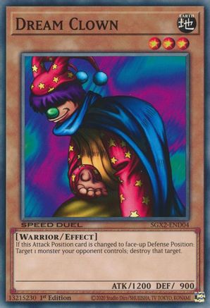 Dream Clown (SGX2-END04) - Speed Duel GX: Midterm Paradox 1st Edition - Premium Yugioh Single from Konami - Just $0.08! Shop now at Game Crave Tournament Store