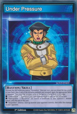 Under Pressure (SGX2-ENS05) - Speed Duel GX: Midterm Paradox 1st Edition - Premium Yugioh Single from Konami - Just $0.25! Shop now at Game Crave Tournament Store