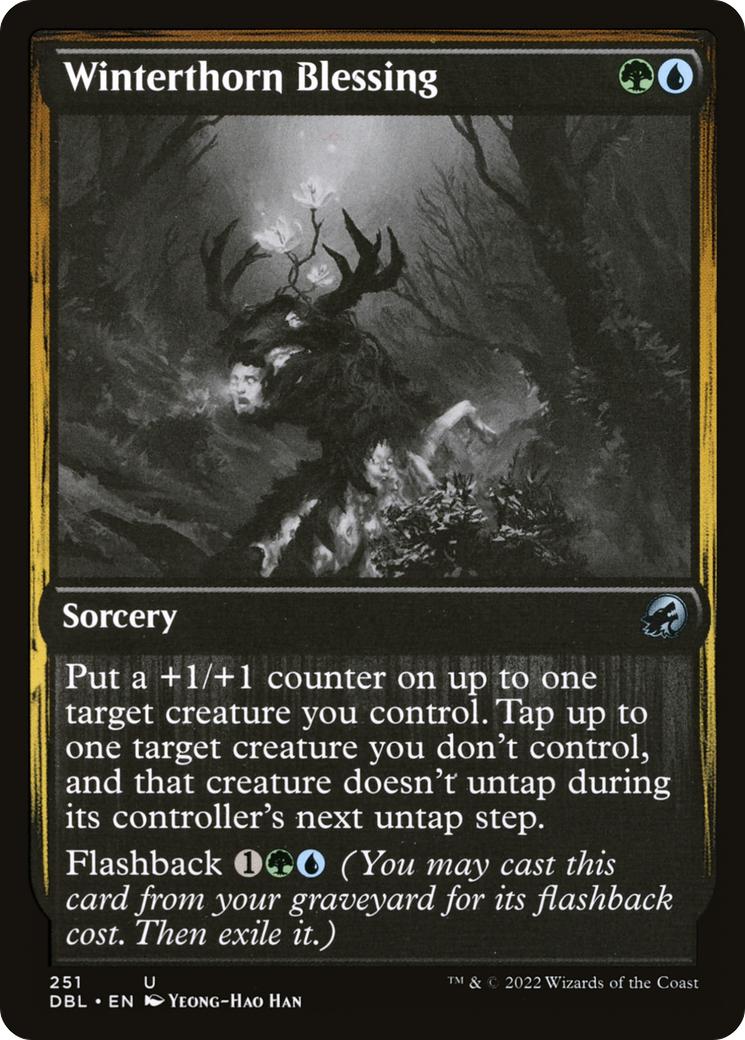 Winterthorn Blessing (DBL-251) - Innistrad: Double Feature - Premium MTG Single from Wizards of the Coast - Just $0.08! Shop now at Game Crave Tournament Store