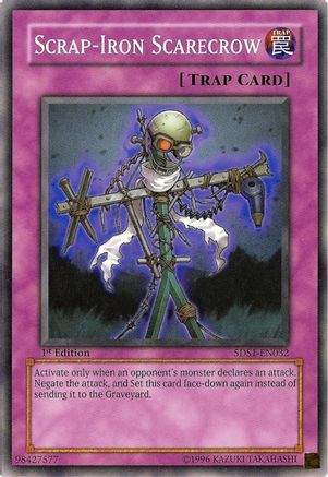 Scrap-Iron Scarecrow (5DS1-EN032) - 5D's 2008 Starter Deck Unlimited - Premium Yugioh Single from Konami - Just $0.86! Shop now at Game Crave Tournament Store