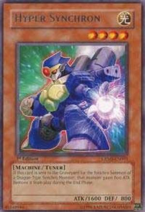Hyper Synchron (CRMS-EN003) - Crimson Crisis 1st Edition - Premium Yugioh Single from Konami - Just $0.16! Shop now at Game Crave Tournament Store