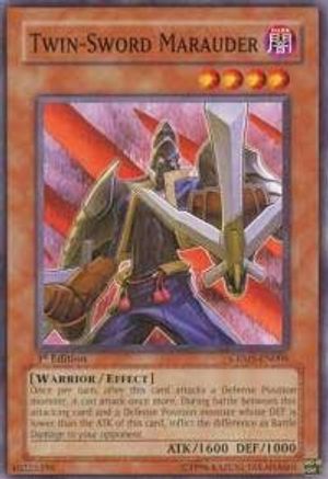 Twin-Sword Marauder (CRMS-EN006) - Crimson Crisis Unlimited - Premium Yugioh Single from Konami - Just $0.25! Shop now at Game Crave Tournament Store