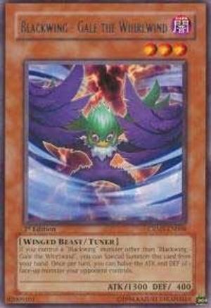 Blackwing - Gale the Whirlwind (CRMS-EN008) - Crimson Crisis Unlimited - Premium Yugioh Single from Konami - Just $0.67! Shop now at Game Crave Tournament Store