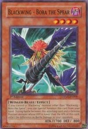 Blackwing - Bora the Spear (CRMS-EN009) - Crimson Crisis 1st Edition - Premium Yugioh Single from Konami - Just $0.54! Shop now at Game Crave Tournament Store