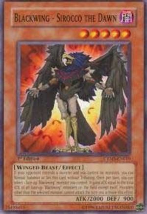 Blackwing - Sirocco the Dawn (CRMS-EN010) - Crimson Crisis Unlimited - Premium Yugioh Single from Konami - Just $0.64! Shop now at Game Crave Tournament Store