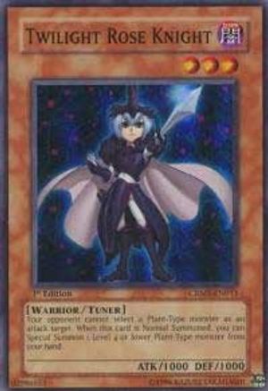 Twilight Rose Knight (CRMS-EN011) - Crimson Crisis 1st Edition - Premium Yugioh Single from Konami - Just $3.68! Shop now at Game Crave Tournament Store