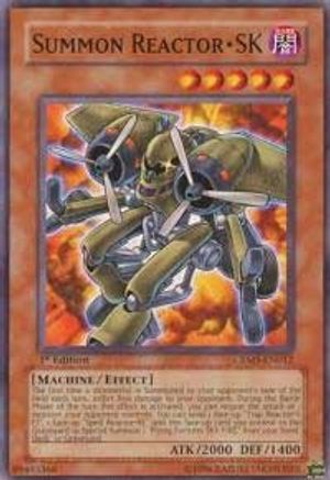 Summon Reactor - SK (CRMS-EN012) - Crimson Crisis 1st Edition - Premium Yugioh Single from Konami - Just $0.27! Shop now at Game Crave Tournament Store