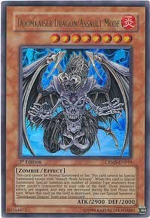 Doomkaiser Dragon/Assault Mode (CRMS-EN019) - Crimson Crisis 1st Edition - Premium Yugioh Single from Konami - Just $1.75! Shop now at Game Crave Tournament Store