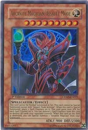 Arcanite Magician/Assault Mode (CRMS-EN021) - Crimson Crisis 1st Edition - Premium Yugioh Single from Konami - Just $1.76! Shop now at Game Crave Tournament Store