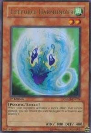 Lifeforce Harmonizer (CRMS-EN026) - Crimson Crisis Unlimited - Premium Yugioh Single from Konami - Just $0.54! Shop now at Game Crave Tournament Store