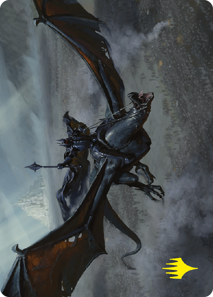 Lord of the Nazgûl // Lord of the Nazgûl (ALTR-064) - Tales of Middle-earth Art Series (Borderless) - Premium MTG Single from Wizards of the Coast - Just $0! Shop now at Game Crave Tournament Store