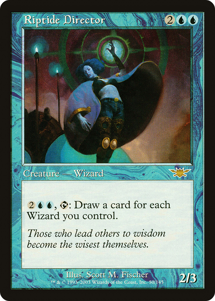 Riptide Director (LGN-050) - Legions Foil - Premium MTG Single from Wizards of the Coast - Just $7.07! Shop now at Game Crave Tournament Store