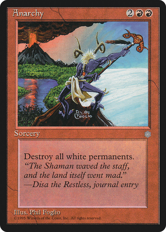 Anarchy (ICE-170) - Ice Age - Premium MTG Single from Wizards of the Coast - Just $0.23! Shop now at Game Crave Tournament Store