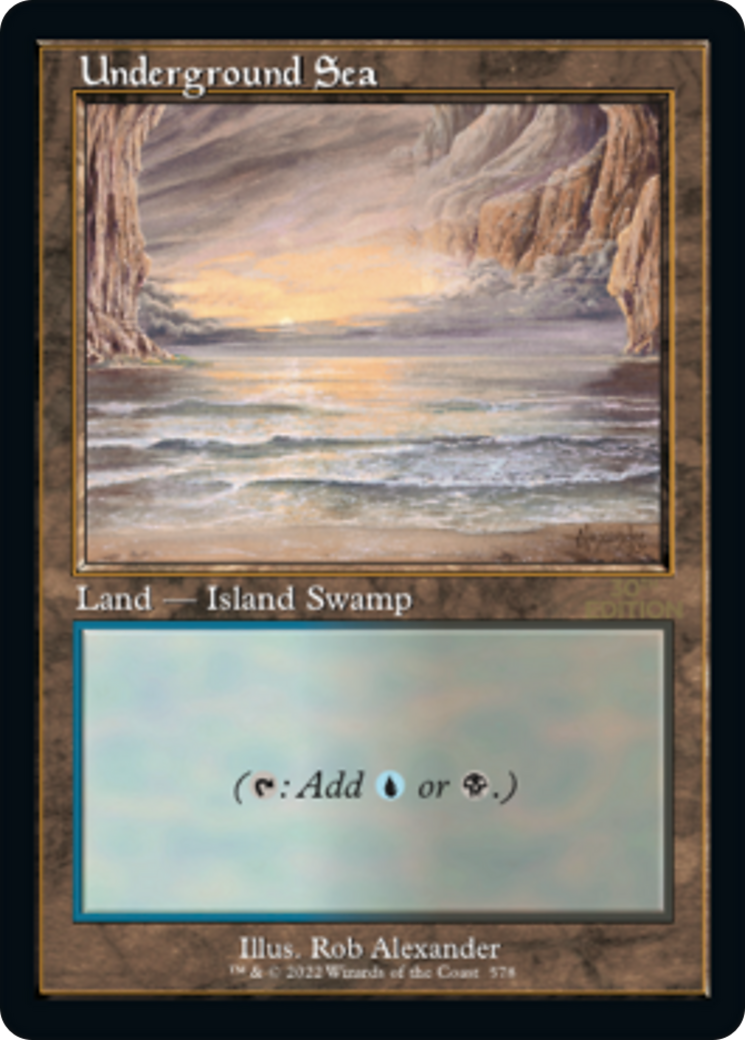 Underground Sea (30A-578) - 30th Anniversary Edition - Premium MTG Single from Wizards of the Coast - Just $174.23! Shop now at Game Crave Tournament Store
